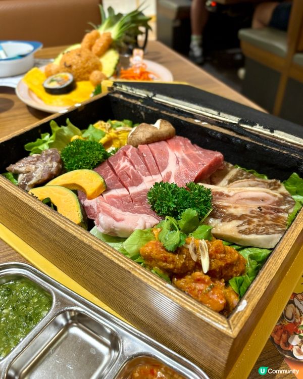 荃灣•韓式烤肉親子餐廳 泰式風味Menu