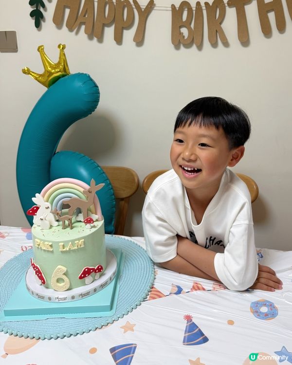 【 充滿森林氣氛的生日】 