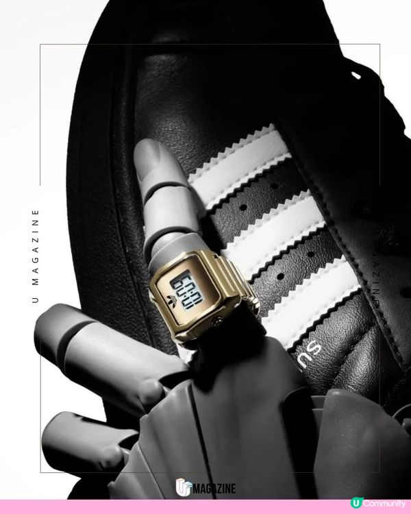 adidas推出首款「戒指手錶」｜ 採用伸縮式戒圍！金屬質感滿分！                                                    
