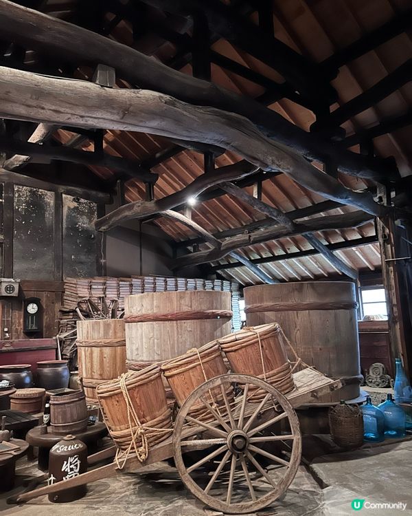 百年老字號醬油釀造廠。買有趣的麵包醬油 