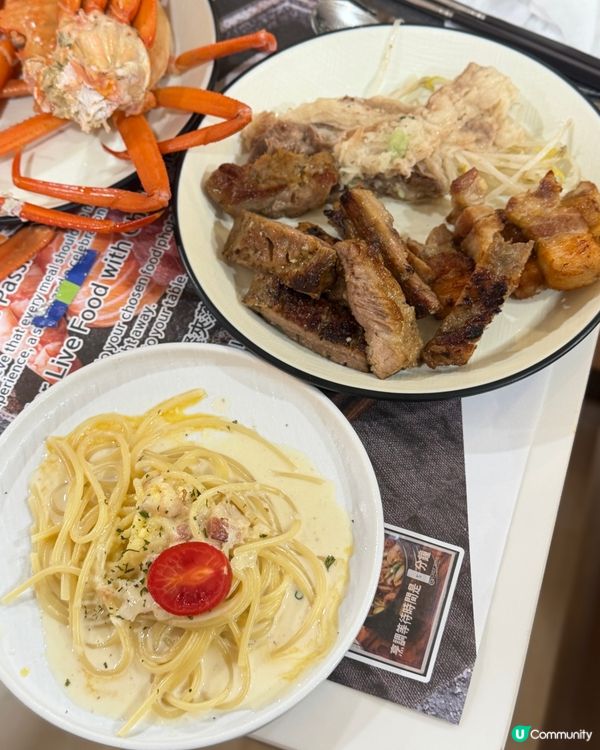 星期五六日限定！🍜 醬油蟹 buffet 🤤
