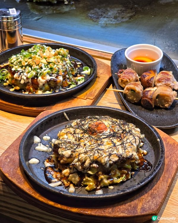 師傅即席炮製地道大阪燒