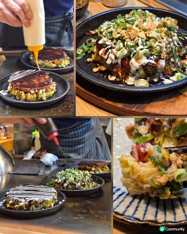 師傅即席炮製地道大阪燒