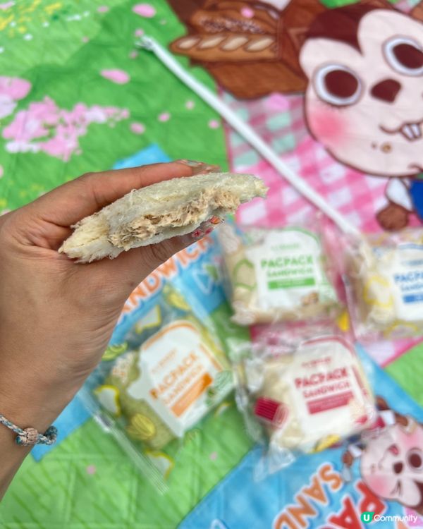 獨立包裝🥪，口味多多😋！