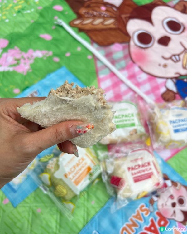獨立包裝🥪，口味多多😋！