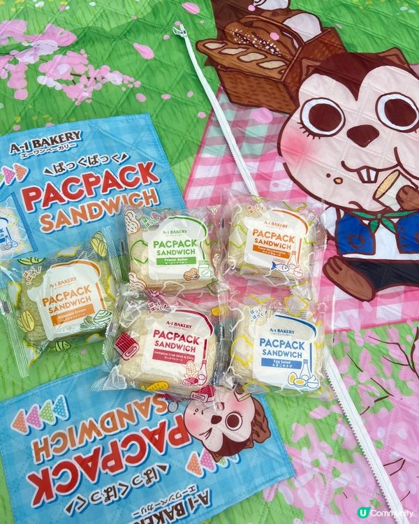 獨立包裝🥪，口味多多😋！