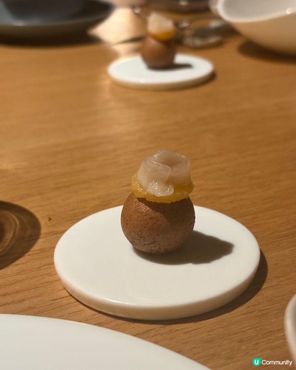 魚子醬榴槤雪糕😋米芝蓮一星