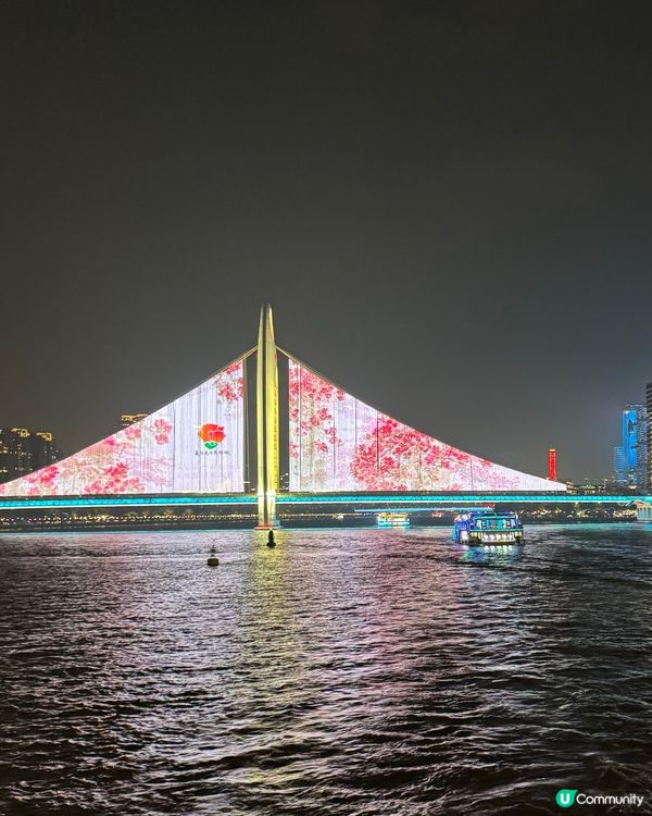廣州珠江夜遊｜海心沙西碼頭登船，邂逅珠江絕美夜色🌃