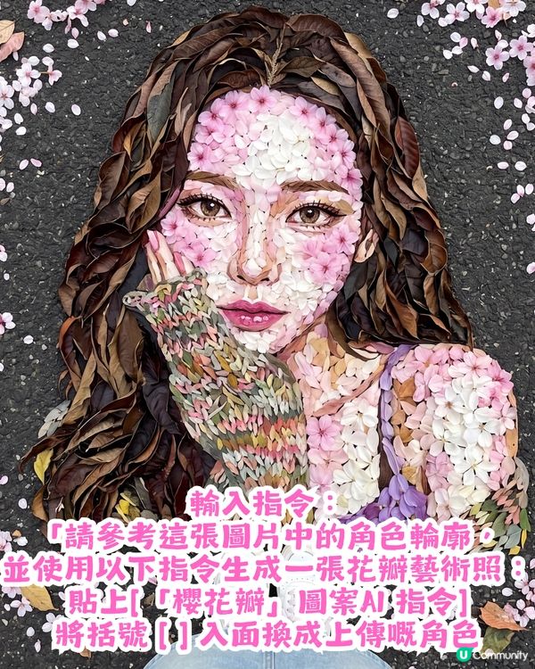 AI 免費自製專屬「櫻花瓣」教學 🎀 附AI指令！