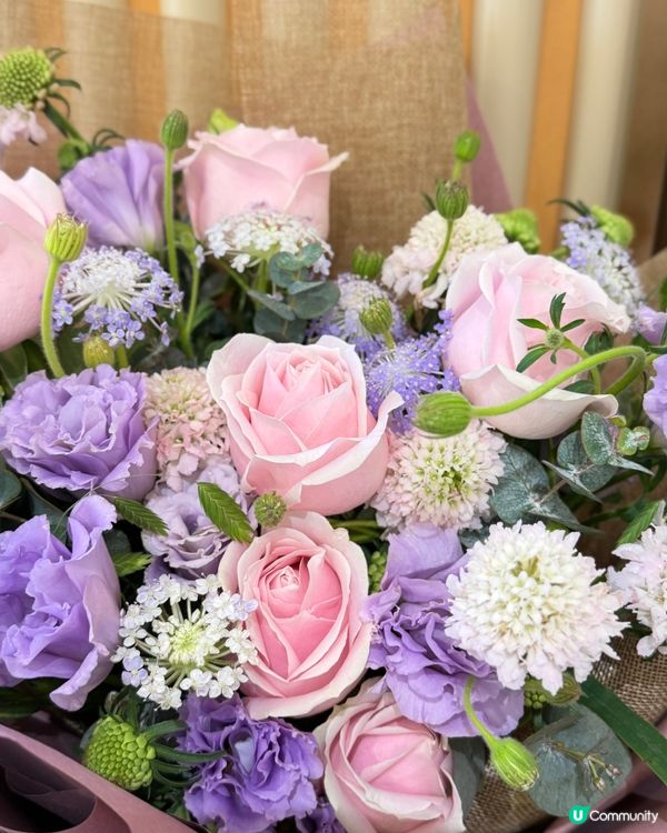 開箱盲盒驚喜🎁│生日花束絕美💐