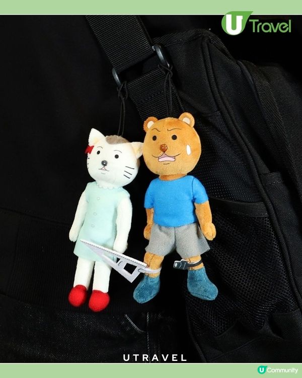 《名偵探兔美子》系列魔性掛飾｜ 兔美子/熊吉/喵美子4款造型                                                    