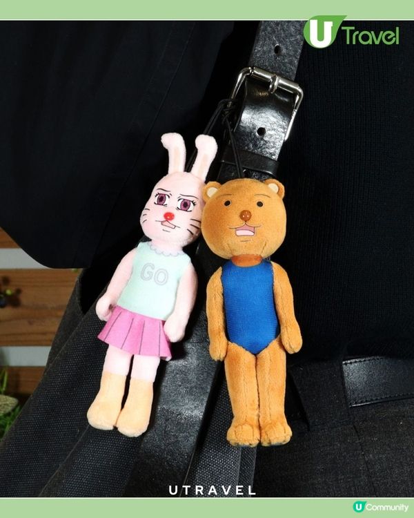 《名偵探兔美子》系列魔性掛飾｜ 兔美子/熊吉/喵美子4款造型                                                    