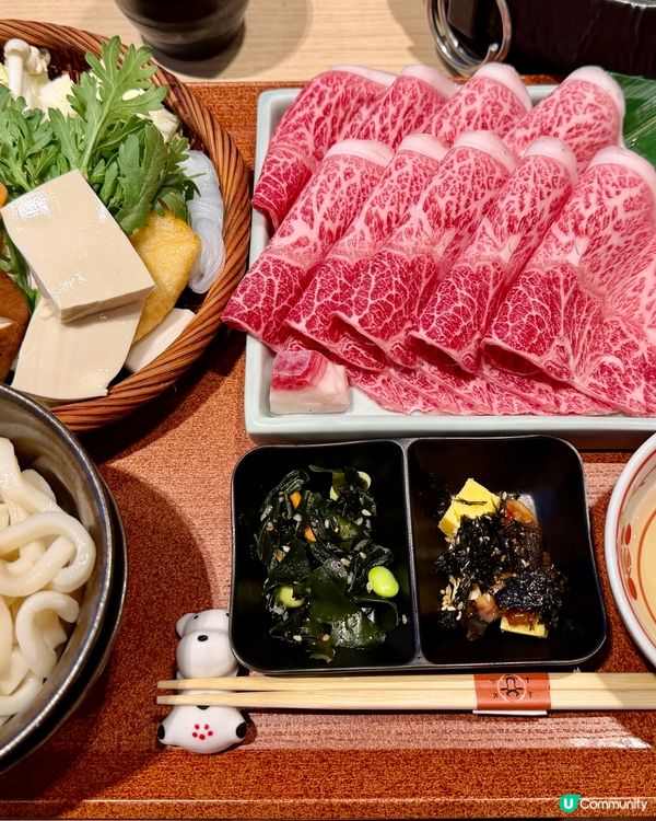 [勞蘇食]大推既高質關西和牛壽喜燒🎌