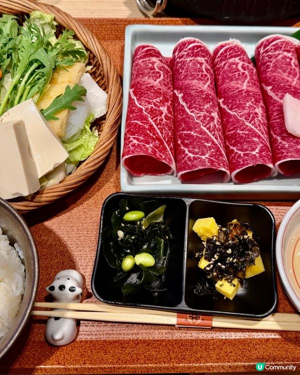 [勞蘇食]大推既高質關西和牛壽喜燒🎌