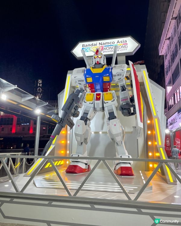 🤖 尖沙咀高達打卡位|5米高RX-78-2出擊!模型控必到朝...