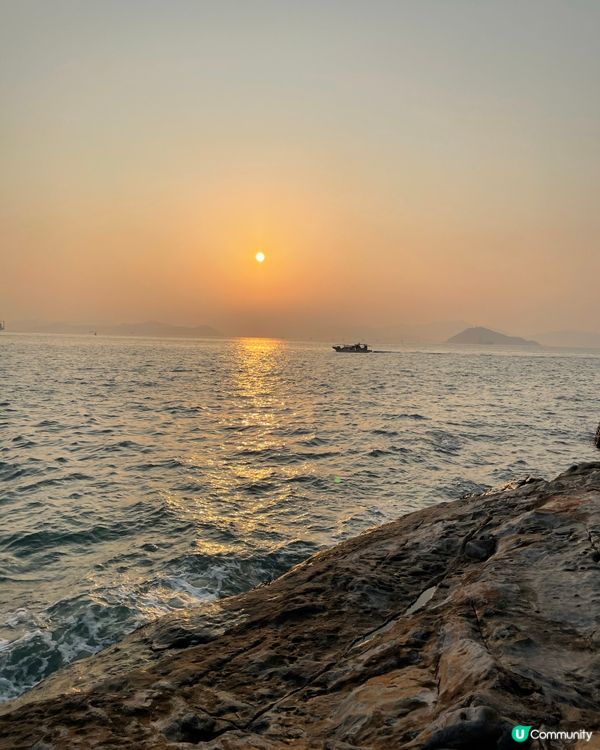靚景😍夕陽醉鐘聲泳棚！🌅