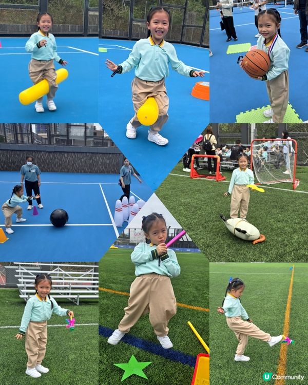 親子運動會 👨‍👩‍👧🏀🥌🎳