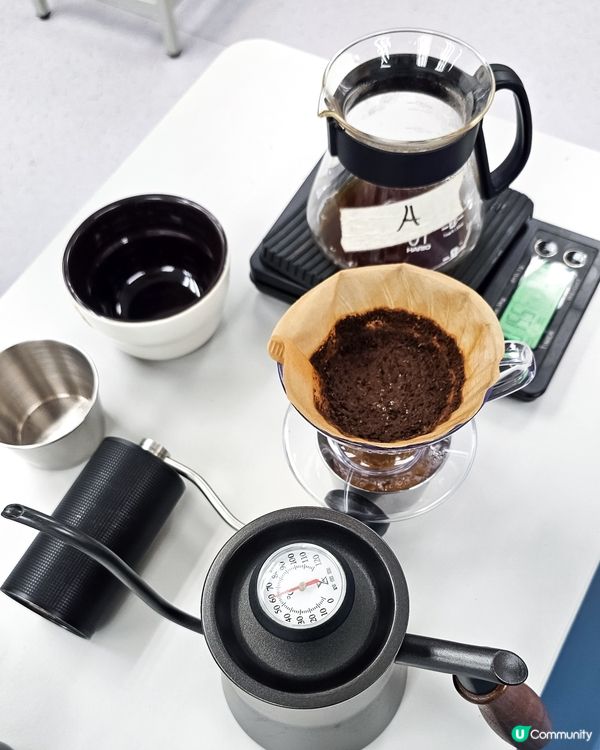 【咖啡】學手沖的事 ☕️