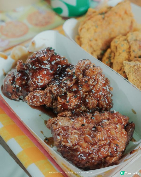 🍗 하하치킨 西九龍中心：飽滿滋味，三人份的完美選擇