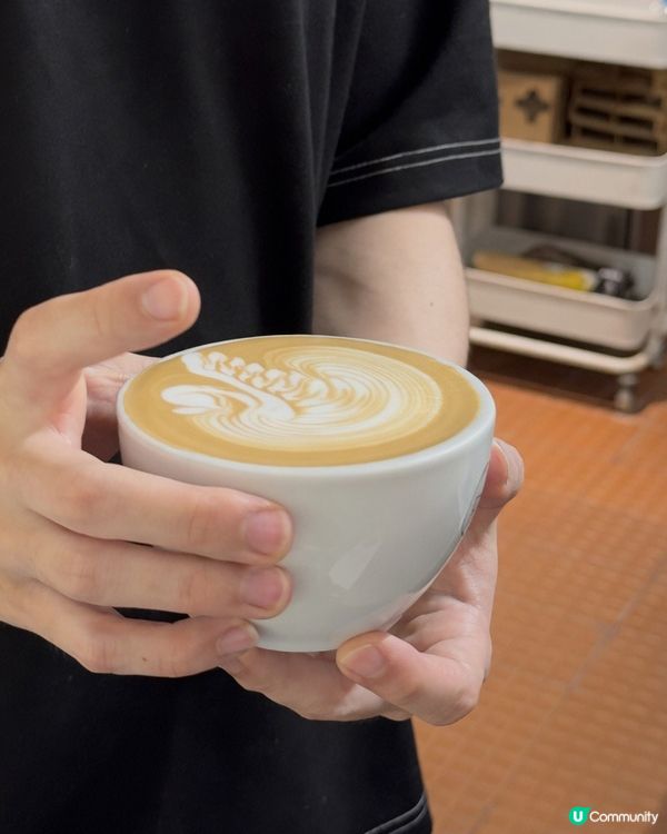 北角Cafe☕️ 天鵝駱駝拉花💖🤤