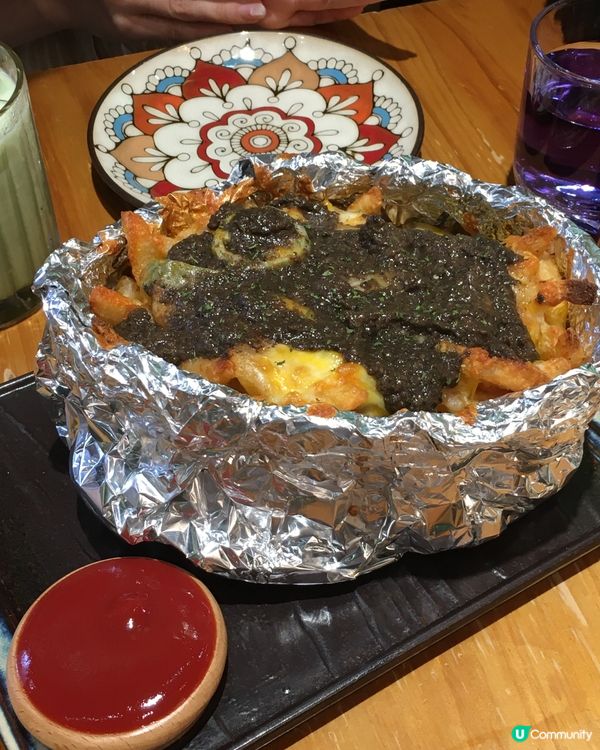 窩心木系森林風 🪵 驚喜爆餡明太子意粉‼️