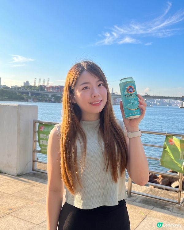 青島Extra Light 🍻 Tiffany Blue啤酒
