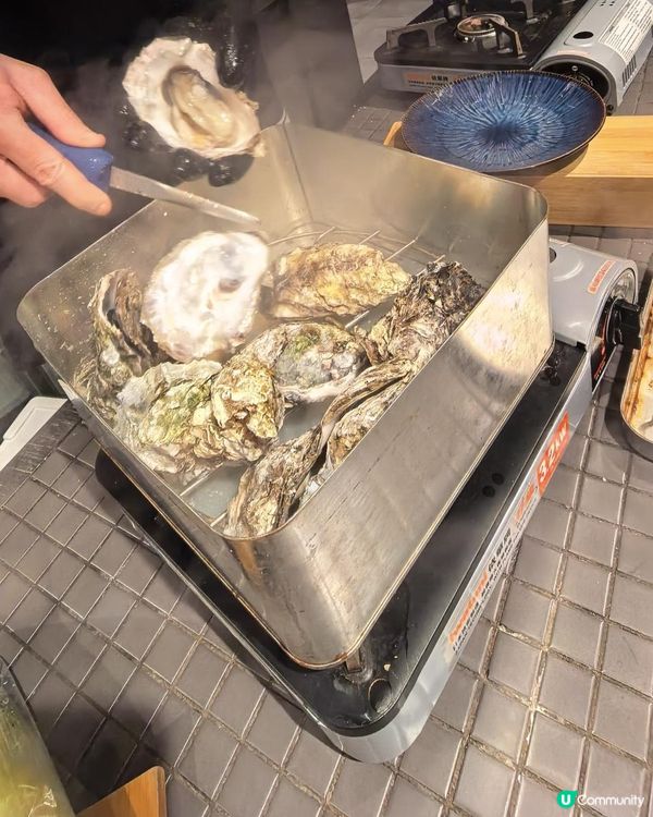 特色鐵盒燒蠔必試爐端燒