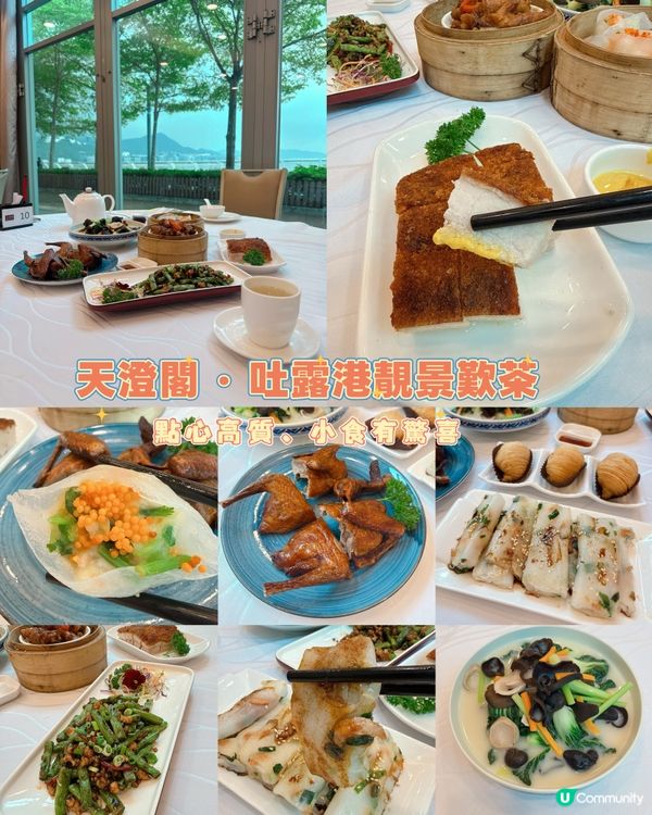 天澄閣 · 吐露港靚景👍🏽 點心高質💯