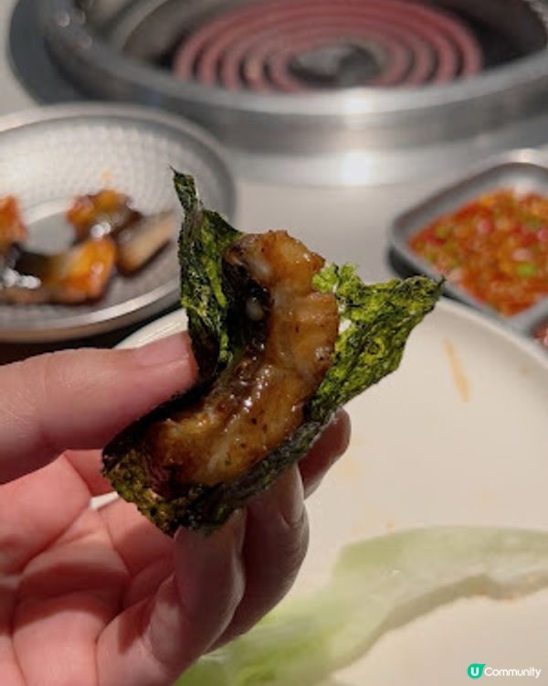 【深圳食記】深圳萬象前海│螞蟻洞首爾烤肉 ♥ 烤鰻魚配脆海苔。安格斯鮮吊龍。厚切和牛牛舌。安娜溪牧場雪花牛雙拼