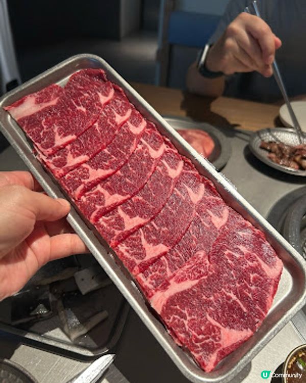 【深圳食記】深圳萬象前海│螞蟻洞首爾烤肉 ♥ 烤鰻魚配脆海苔。安格斯鮮吊龍。厚切和牛牛舌。安娜溪牧場雪花牛雙拼