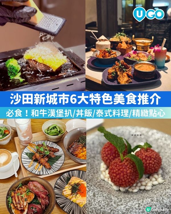 【吃貨必去！】沙田精選餐廳🍽️                                                        