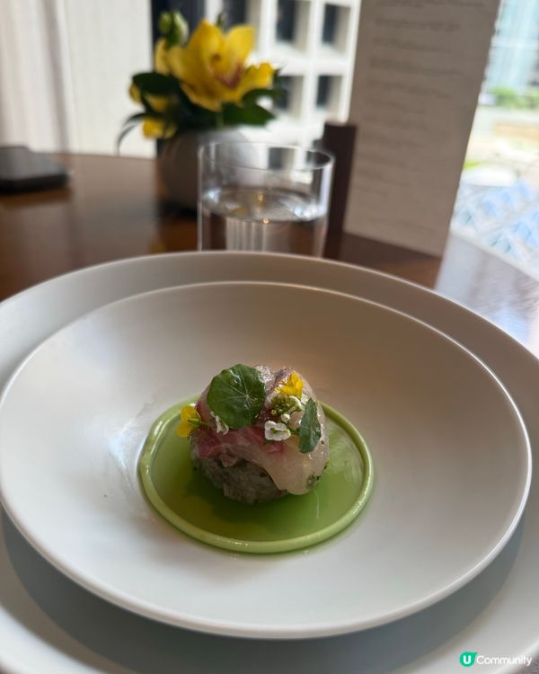 香港米芝蓮三星Amber全體驗