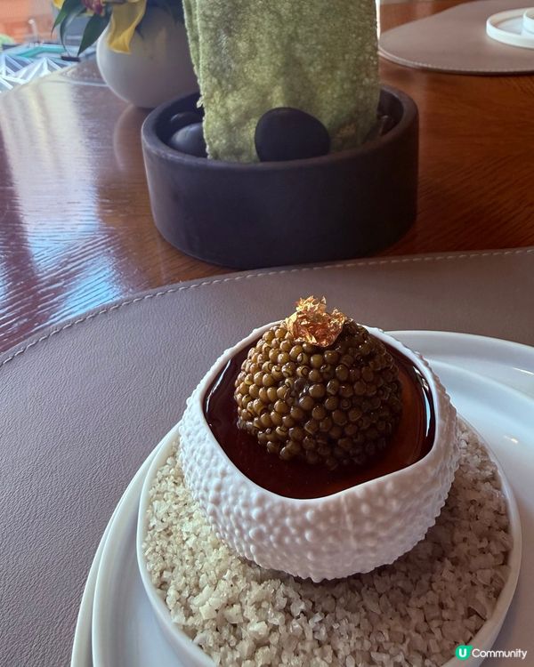 香港米芝蓮三星Amber全體驗