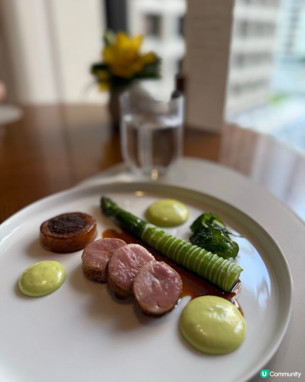 香港米芝蓮三星Amber全體驗