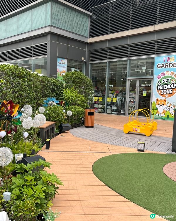 南昌站V Walk露天廣場🐶🏙️寵物友善chill行商