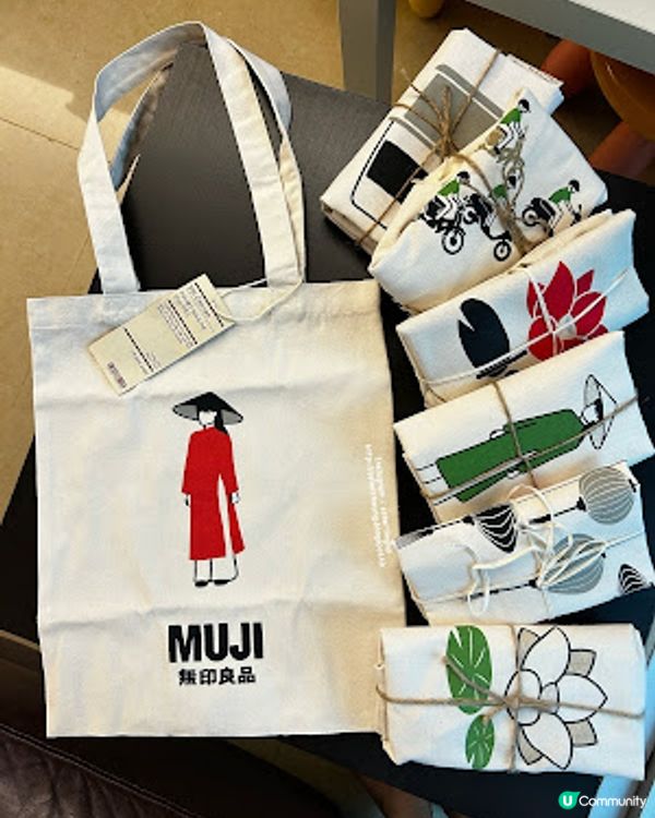 【越南手信】越南貓屎咖啡 ， 越南河粉 ♥ 芒果乾 ♥ 腰果 ♥ 越南檸檬葉雞絲乾 ♥ 肉鬆脆米餅 ♥ MUJI 限定帆布袋