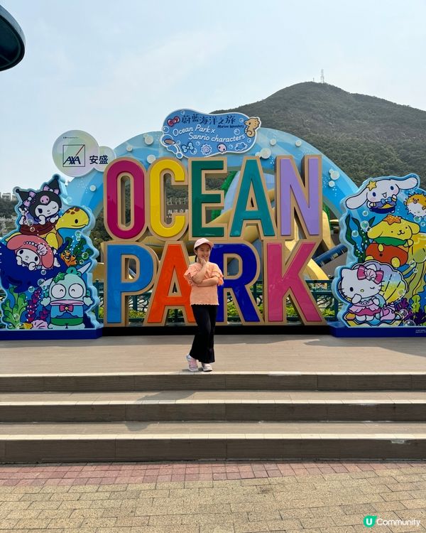 瘋狂打卡！蔚藍海洋變身Sanrio樂園🩵🐬