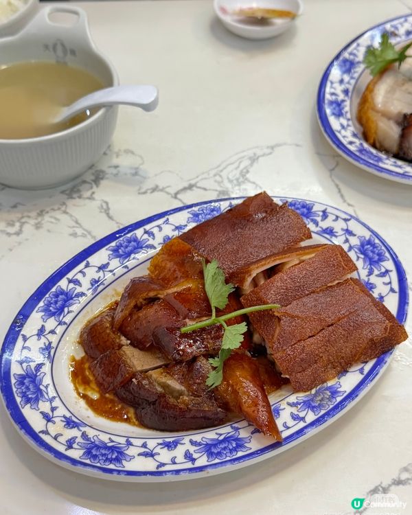 燒鵝嫩滑皮脆🤤食燒鵝唔使上山頂！