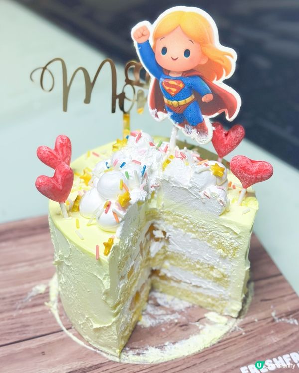母親節快樂！超人媽媽蛋糕🦸‍♀️ 囡囡鍾意💕