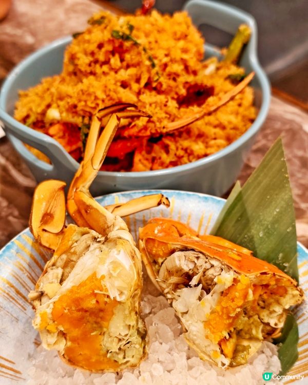 焗膏蟹🦀魚子醬⚫任食