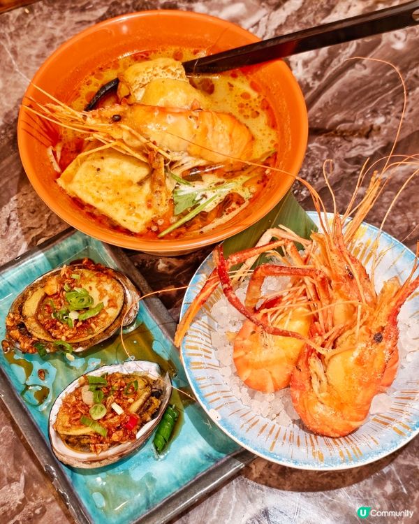 焗膏蟹🦀魚子醬⚫任食