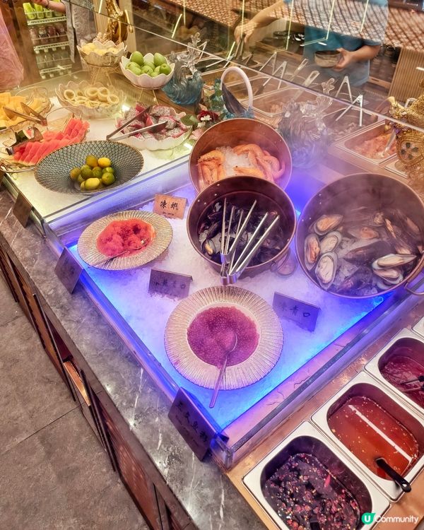 焗膏蟹🦀魚子醬⚫任食