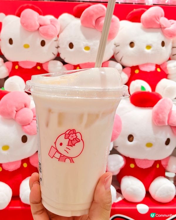 最新推出🩷hello kitty x 喜茶芭樂飲品