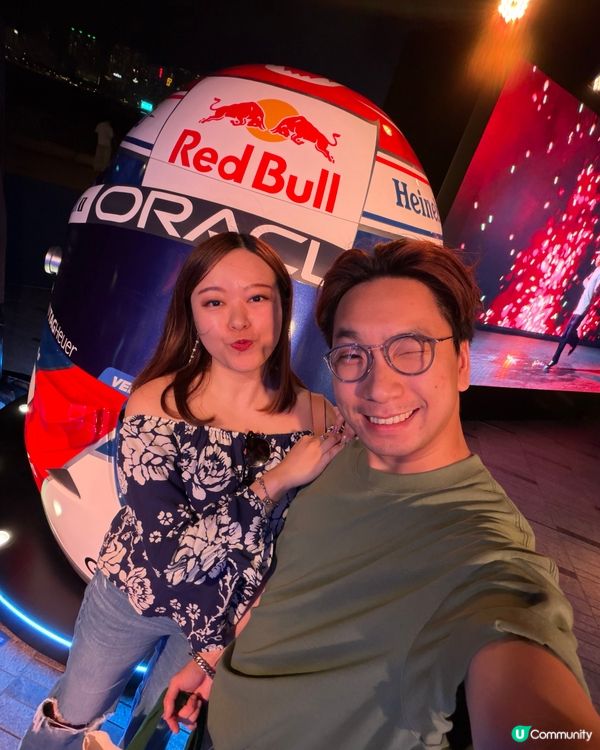 香港打卡 🏎️ K11 Musea 激罕紅牛 F1 賽車展！