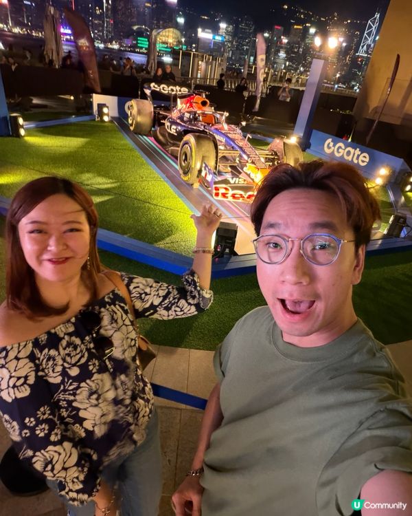 香港打卡 🏎️ K11 Musea 激罕紅牛 F1 賽車展！