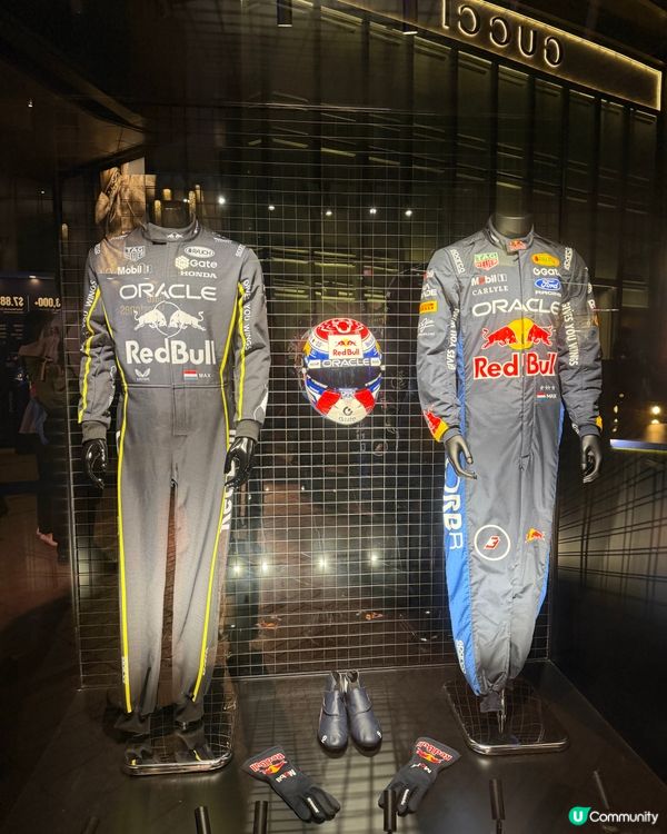 香港打卡 🏎️ K11 Musea 激罕紅牛 F1 賽車展！