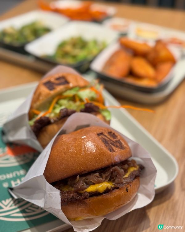 西環超超好食burger薯條