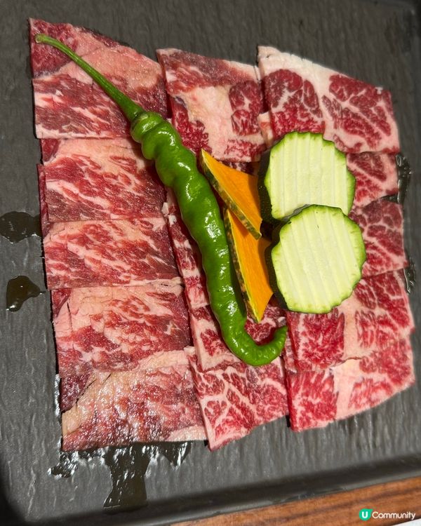 食燒肉，燒肉好食，牛肉好靚，牛舌冇得頂