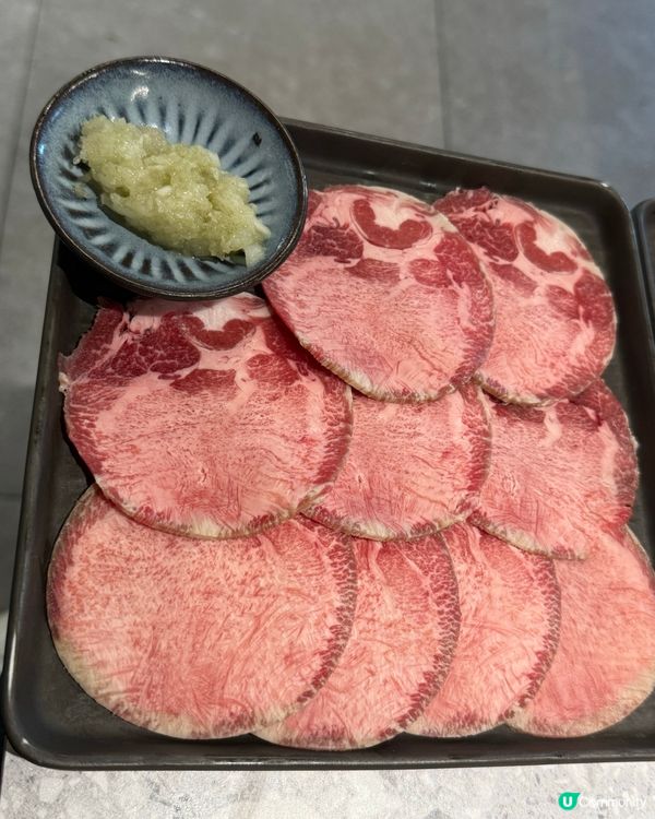 食燒肉，燒肉好食，牛肉好靚，牛舌冇得頂