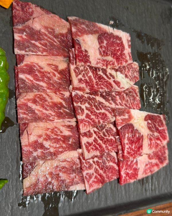 食燒肉，燒肉好食，牛肉好靚，牛舌冇得頂